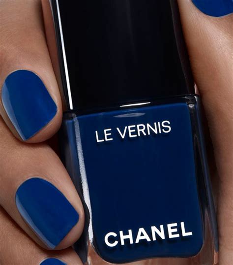 chanel blue black nail polish|ulta chanel longwear nail polish.